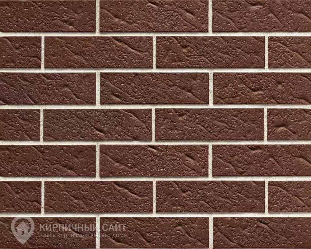 braun genarbt, клинкерная плитка